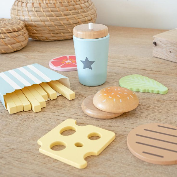 JOGO HAMBURGUER DE BRINCADEIRA