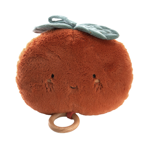 MOBILE DE PELUCIA LARANJA MUSICAL