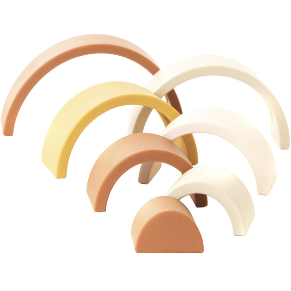 ADORNO ARCO IRIS DE SILICONE