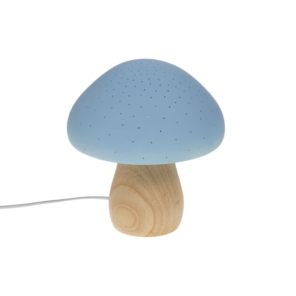 LUMINARIA COGUMELO AZUL