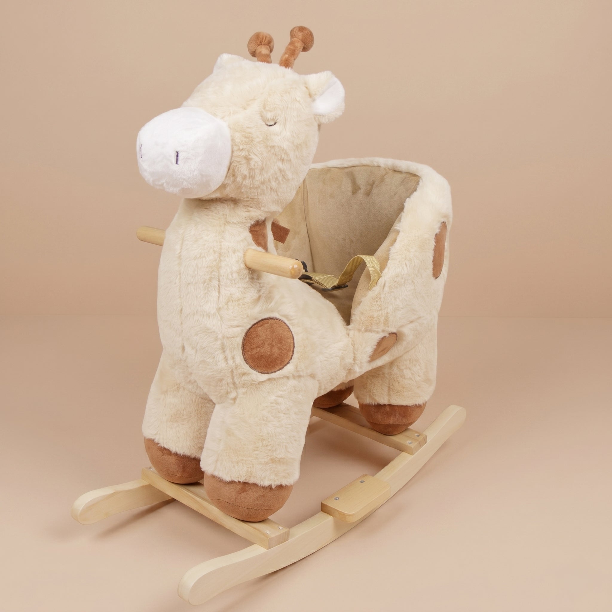 GIRAFA DE BALANCO COM ASSENTO MUSICAL – Modali Baby