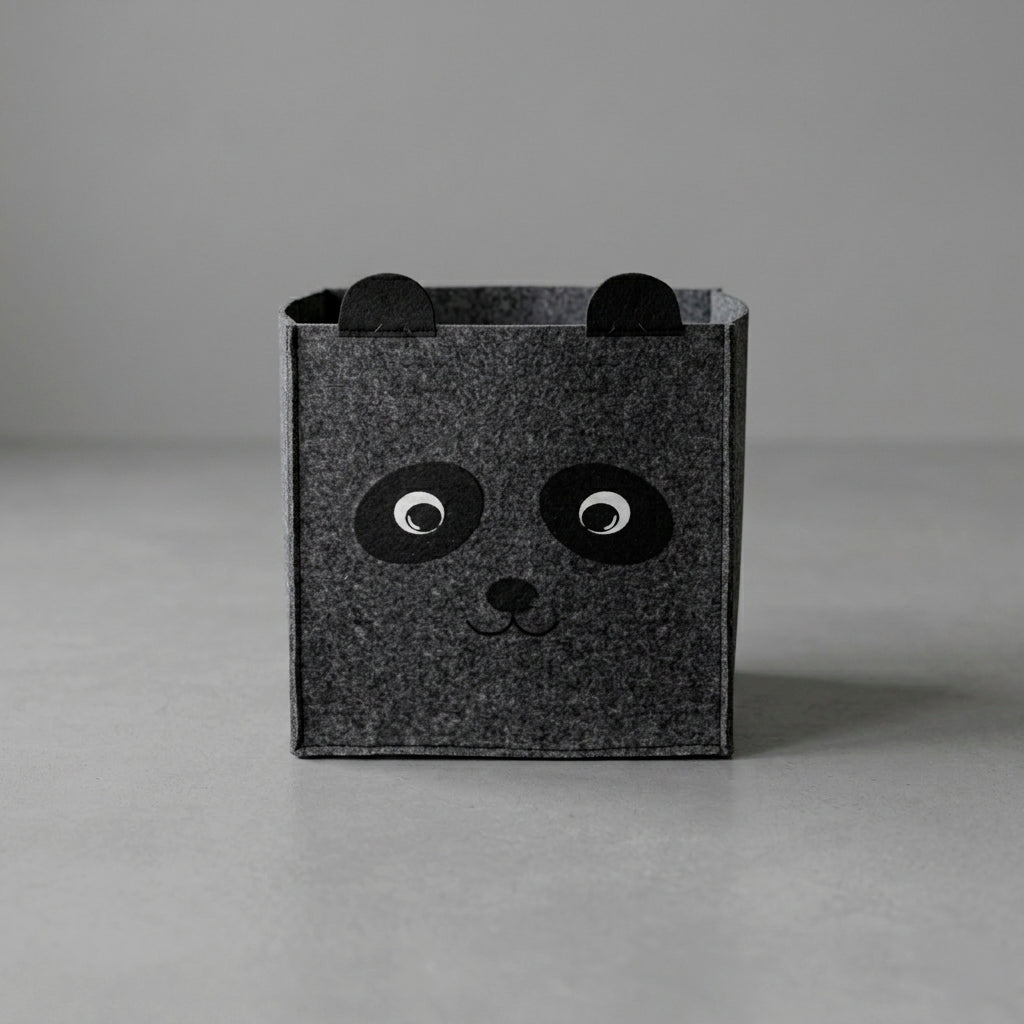 CESTO DE BRINQUEDOS PANDA
