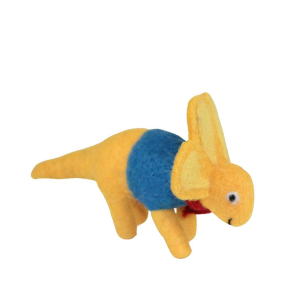 JOGO DE 4 DINOSSAURIOS DE LA DE FELTRO