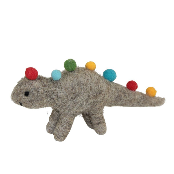 JOGO DE 4 DINOSSAURIOS DE LA DE FELTRO