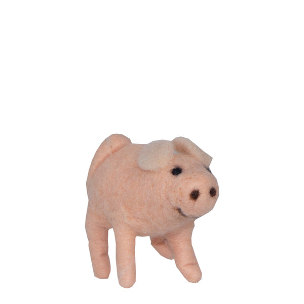 JOGO DE 6 ANIMAIS DA FAZENDA DE LA DE FELTRO