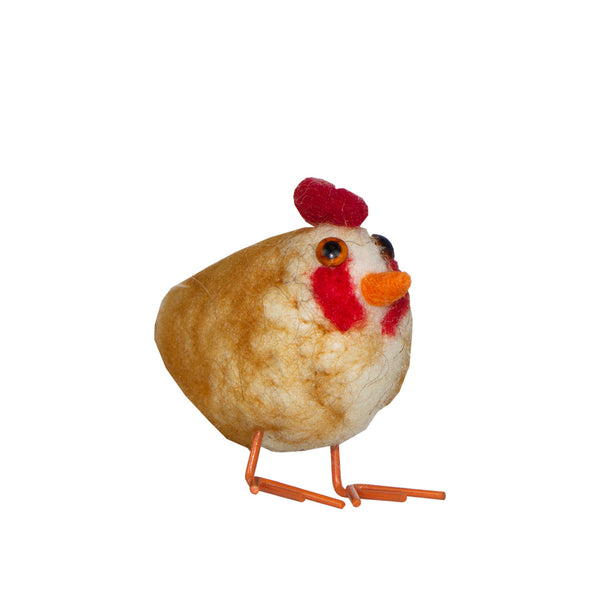 JOGO DE 6 ANIMAIS DA FAZENDA DE LA DE FELTRO