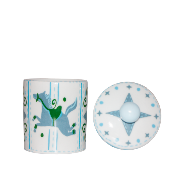 KIT HIGIENE AMEISE CARROSSEL AZUL E VERDE