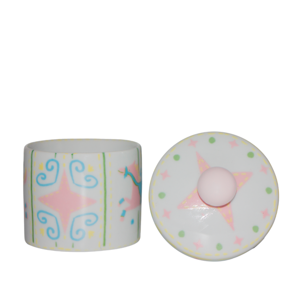 KIT HIGIENE AMEISE CARROSSEL ROSA E AZUL