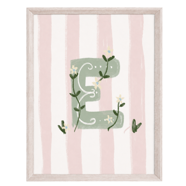 QUADRO LETRA E ENCANTO AMEISE - MOLDURAR