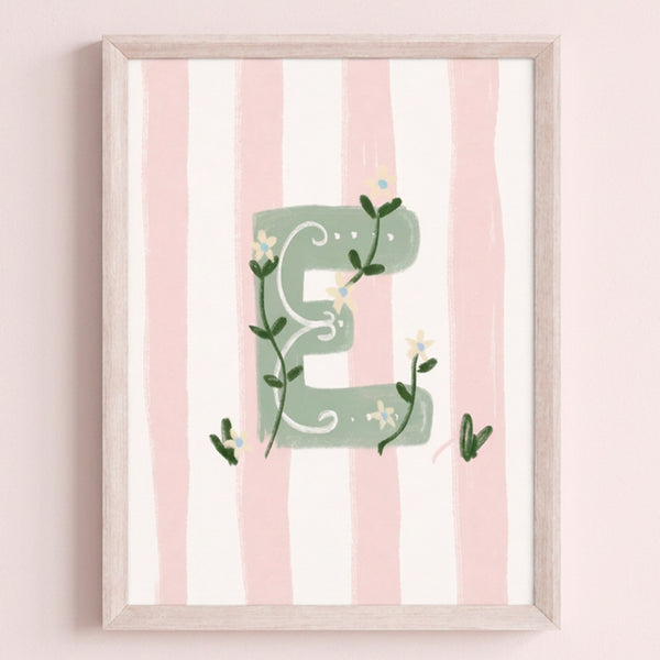 QUADRO LETRA E ENCANTO AMEISE - MOLDURAR