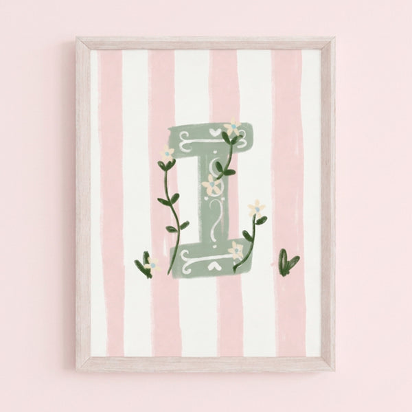 QUADRO LETRA I ENCANTO AMEISE - MOLDURAR