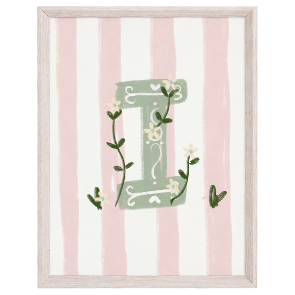 QUADRO LETRA I ENCANTO AMEISE - MOLDURAR