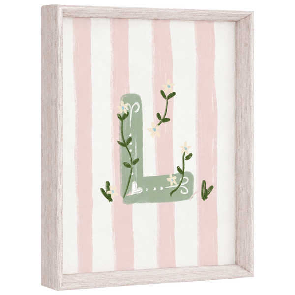 QUADRO LETRA L ENCANTO AMEISE - MOLDURAR