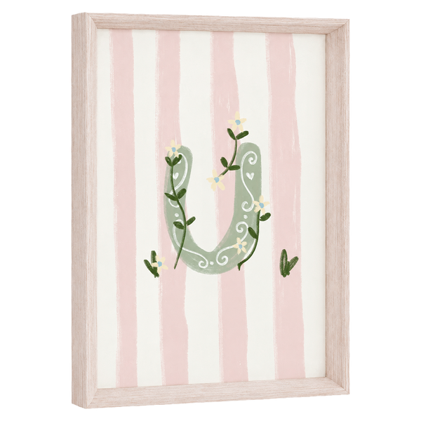 QUADRO LETRA U ENCANTO AMEISE - MOLDURAR