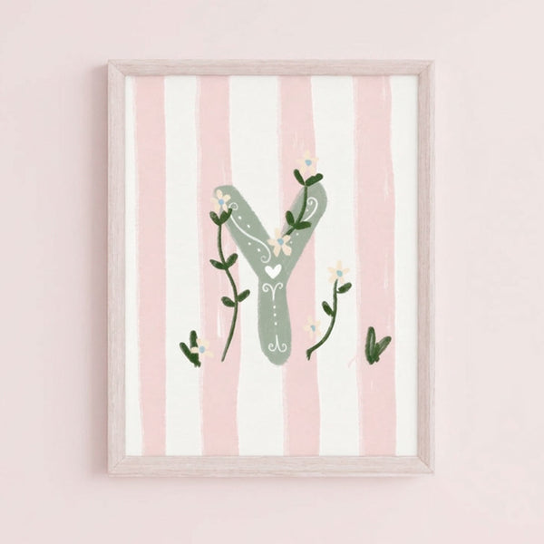 QUADRO LETRA Y ENCANTO AMEISE - MOLDURAR