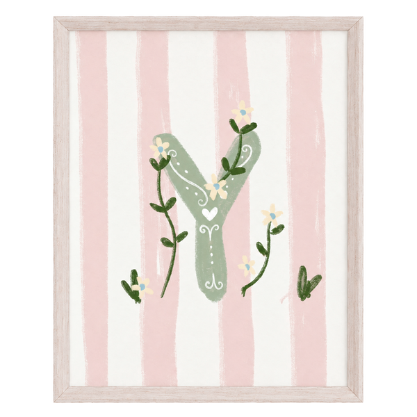 QUADRO LETRA Y ENCANTO AMEISE - MOLDURAR