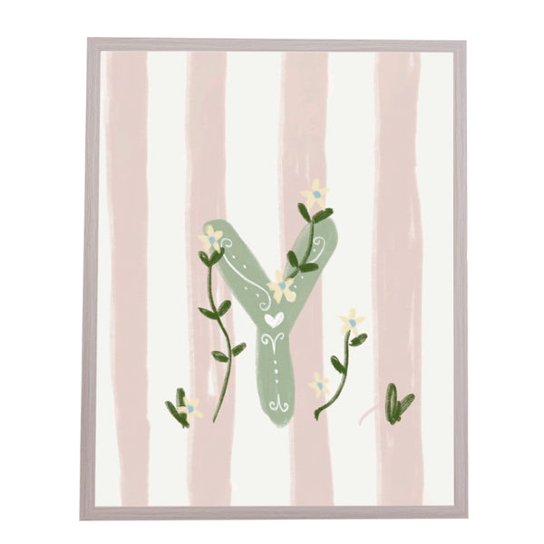 QUADRO LETRA Y ENCANTO AMEISE - MOLDURAR