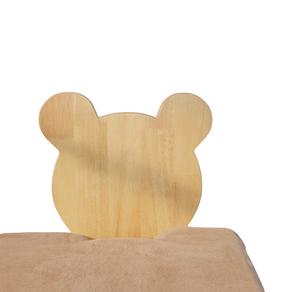 BANCO DE MADEIRA URSINHOS COM ALMOFADA