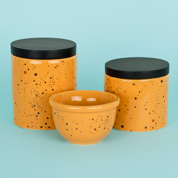 KIT HIGIENE 3PC UNIVERSO AMARELO MOSTARDA