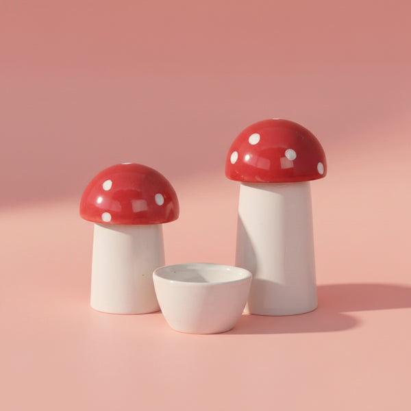 KIT DE HIGIENE COGUMELO VERMELHO