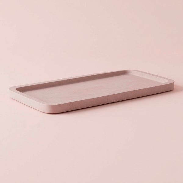 BANDEJA BORDA RASA ROSA