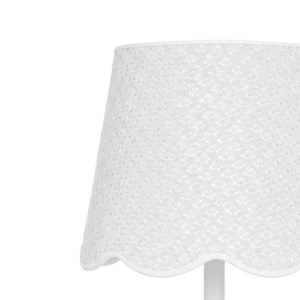 LUMINARIA TORNEADA BRANCA