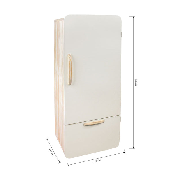 M1 GELADEIRA ESTANTE CREME EM MDF