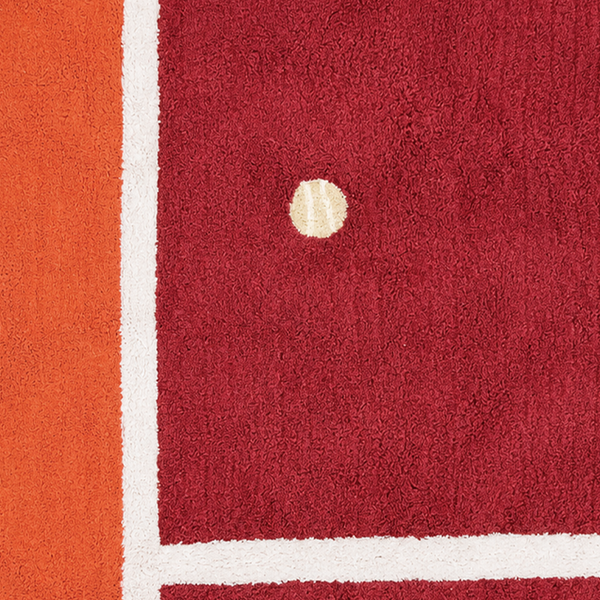 TAPETE 100% ALGODAO LAVAEL NA MAQUINA - QUADRA DE TENIS