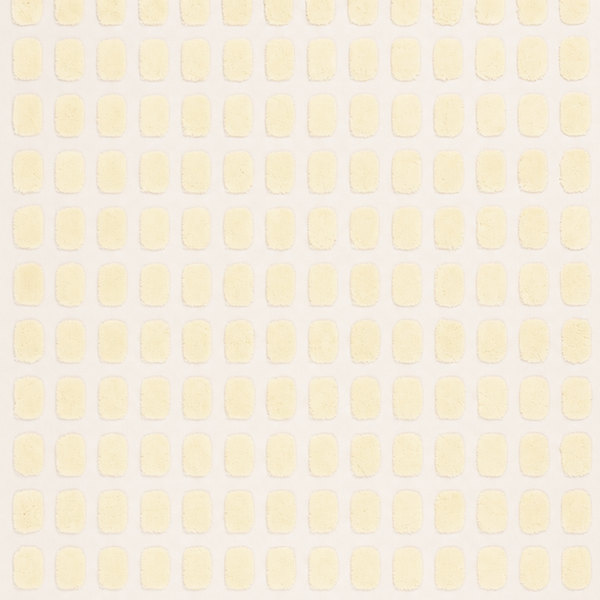 TAPETE 100% ALGODAO LAVAVEL A MAQUINA - PONTILHADO AMARELO