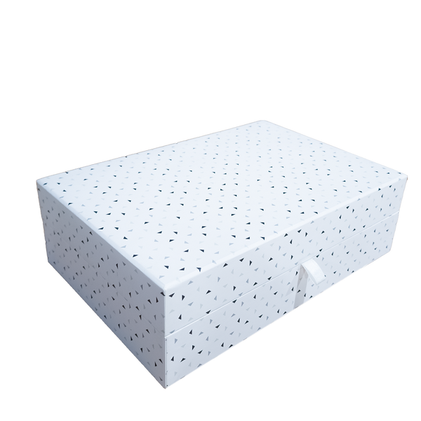 JOGO 2 CAIXAS DE MEMORIAS BRANCO CAVALINHO