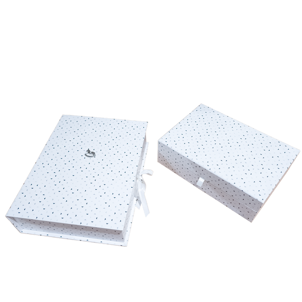 JOGO 2 CAIXAS DE MEMORIAS BRANCO CAVALINHO
