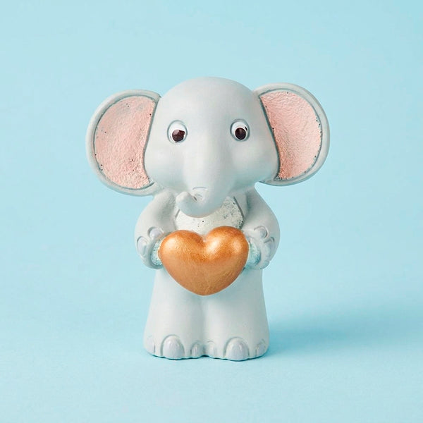 MINI ESCULTURA ELEFANTE DE PE