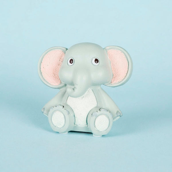 MINI ESCULTURA ELEFANTE SENTADO