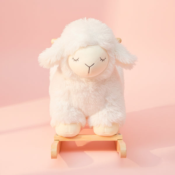 M1 OVELHA PELUDINHA DE BALANCO MUSICAL COM ASSENTO