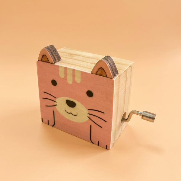 CAIXA DE MUSICA GATO