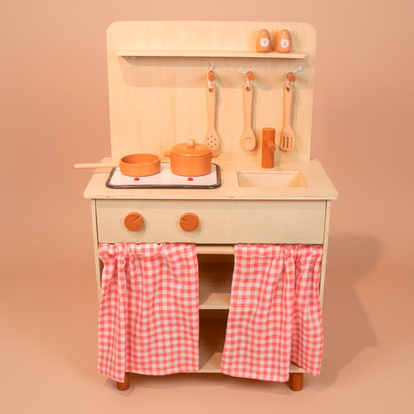 COZINHA DE MADEIRA RETRO FOGAO ELETRONICO DE BRINCADEIRA PARA CRIANCA