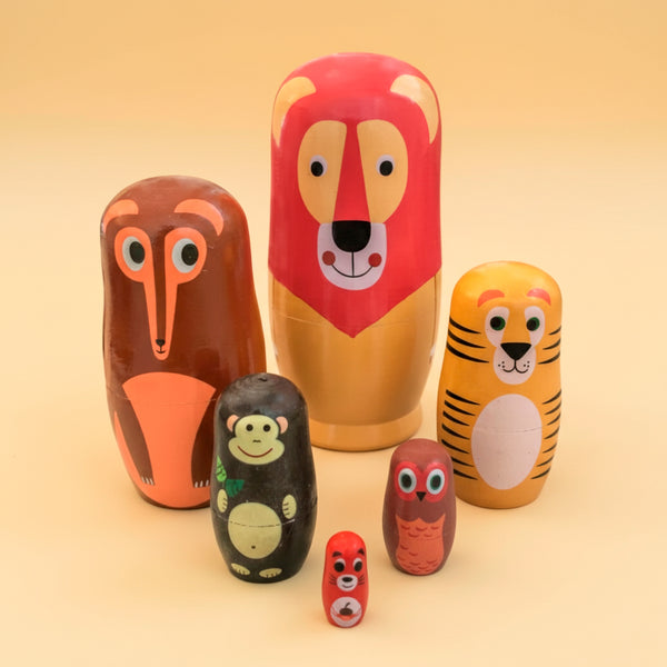 JG6 MATRIOSHKA BICHOS DA FLORESTA