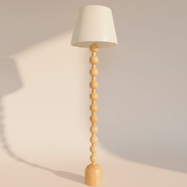 LUMINARIA DE CHAO TORNEADA