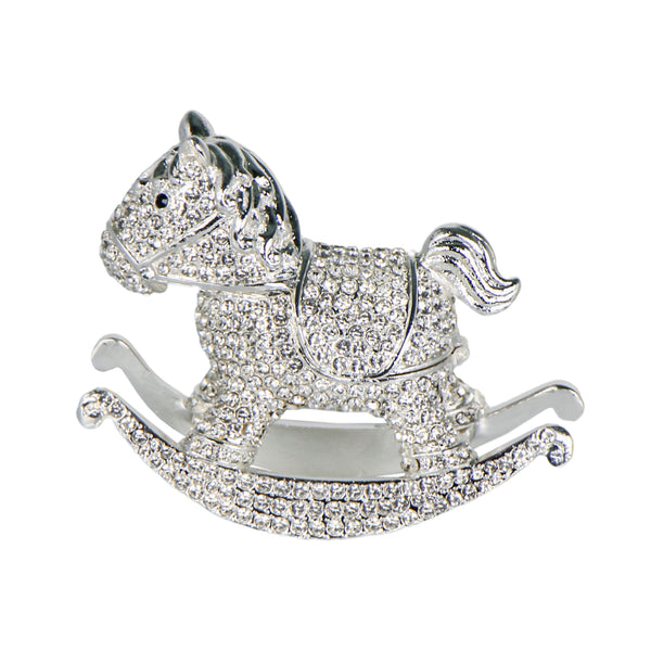 PORTA DENTE E CACHO CAVALO DE BALANCO COM STRASS