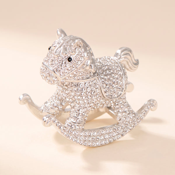 PORTA DENTE E CACHO CAVALO DE BALANCO COM STRASS