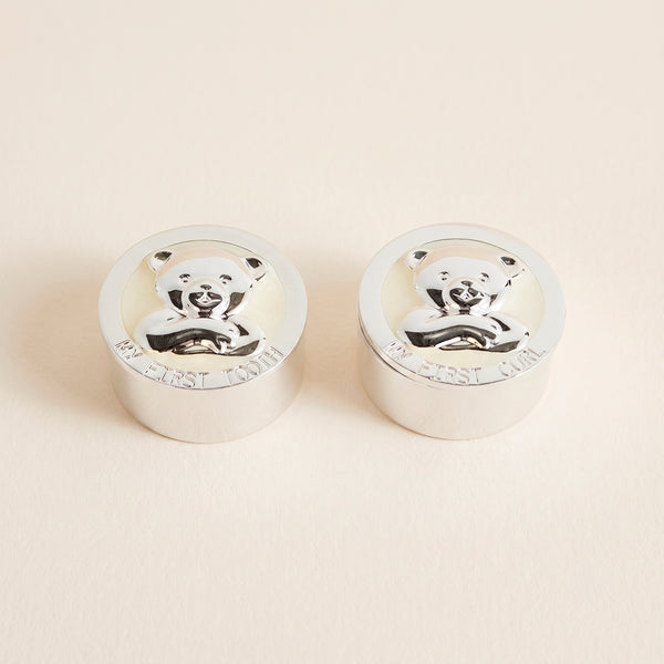 JG2 MEU PRIMEIRO DENTE/CACHOS URSO PRATA