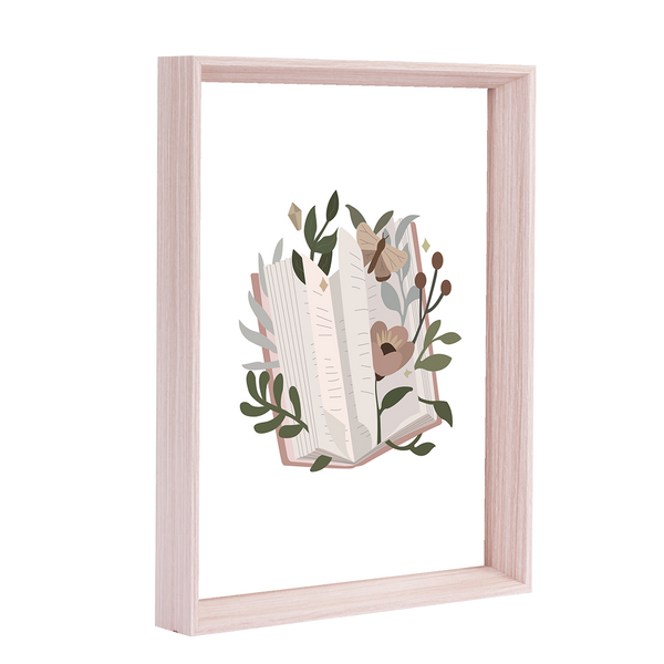 QUADRO LIVRO ENCANTADO - MOLDURANM