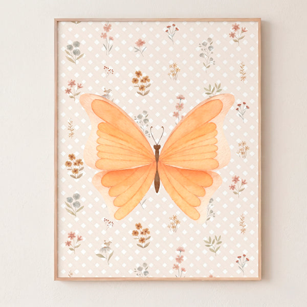 QUADRO BORBOLETA (MOLDURAR)