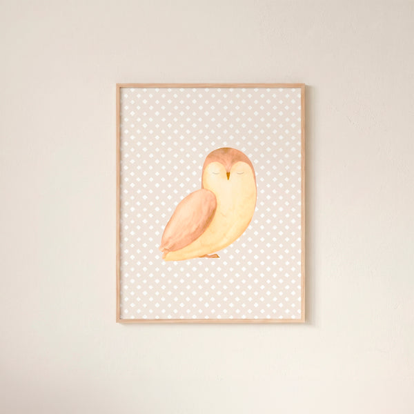 QUADRO CORUJA (MOLDURAR)