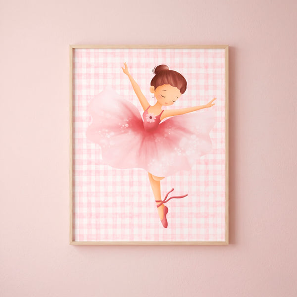 QUADRO BAILARINA ALICIA (MOLDURAR)