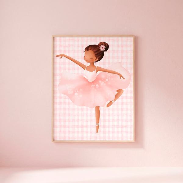 QUADRO BAILARINA ANASTACIA (MOLDURAR)