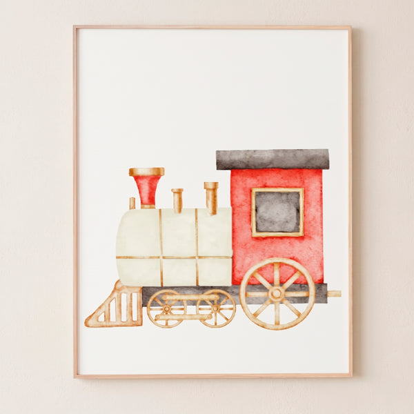 QUADRO LOCOMOTIVA (MOLDURAR)