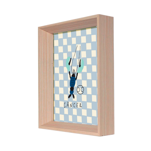 QUADRO ZODIACO CANCER (21_06 A 22_07) 28X23