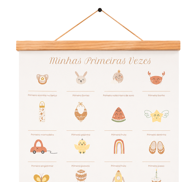 PERGAMINHO PRIMEIRAS VEZES TERRACOTA