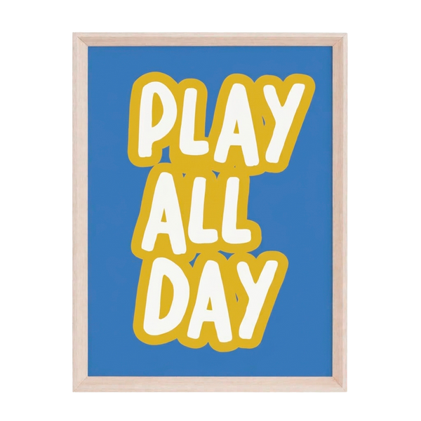 QUADRO PLAY ALL DAY (MOLDURANM)